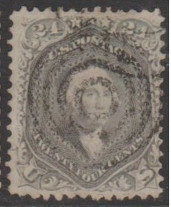 U.S. Scott #78 Washington Stamp - Used Single