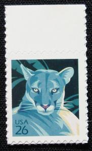 US #4139 MNH Single, Florida Panther, SCV $.55 
