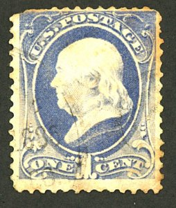 U.S. #134 USED