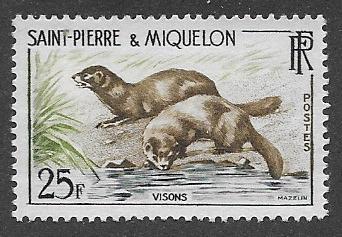 St Pierre & Miquelon  Scott 359  Mint