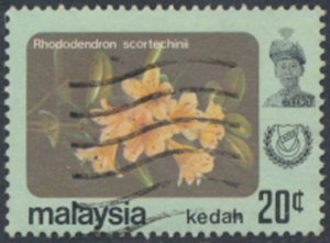 Kedah  Malaya  SC#  125   Used  see details & scans