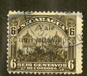 NICARAGUA 373 USED SCV $3.50 BIN $1.10 ARCHITECTURE