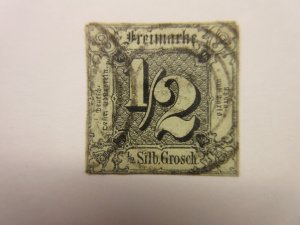 German States THURN and TAXIS Scott 3 USED Lot11.2 Cat $40