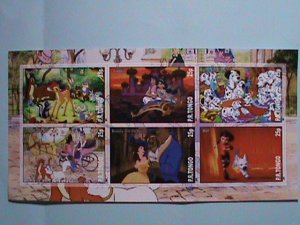 ​TONGA STAMP-FAMOUS DISNEY MOVIES-CARTOON-MNH STAMP SHEET #5