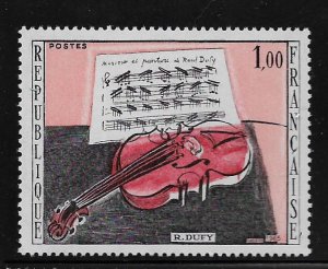 FRANCE 1117 MNH VIOLIN