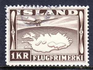 Iceland - Scott #C19 - Used - SCV $40