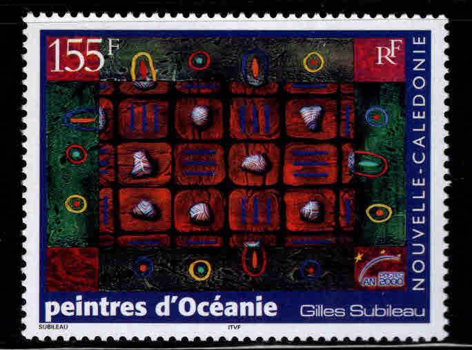 New Caledonia (NCE) Scott 846 MNH** 155 Franc stamp