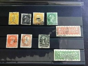 Canada 1870-1875 used stamps R27749