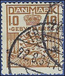 Denmark #I3 1931 Used