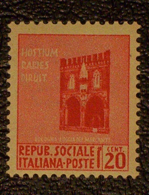 Italian Socialist Republic Scott #18 mnh