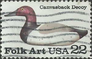 # 2140 USED CANVASBACK DECOY