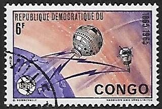 Congo Democratic Republic # 534 - Earth & Satellites - CTO-HR