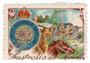 (I.B) Australia (Great War) Cinderella : WA Artillery (Delandre)