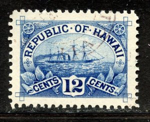 Hawaii # 78, Used.