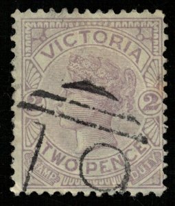 1880, Queen Victoria, 2 pence, Australia (3954-T)