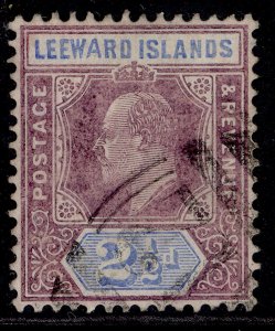 LEEWARD IS EDVII SG32a, 2½d dull purple & ultram, FU. Cat £550. WIDE A WMK MULT