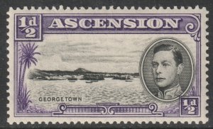 Ascension Scott 40 - SG38, 1938 George VI 1.2d Perf 13.1/2 MH*