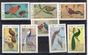 Vietnam 1979,Sc.#1009-1016 MNH Birds