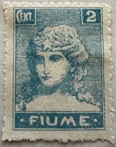 Fiume 1919 Sc.27 Unused