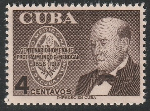 Cuba 1956 Sc 561 MNH**