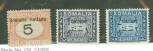 Somalia (Italian Somaliland) #J31/J55/J56