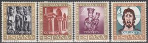 Spain #1004-7 F-VF Unused  CV $2.50  (A3914)