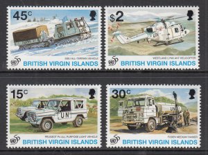 British Virgin Islands 807-810 MNH VF