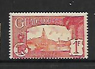 GUADELOUPE, 120, MINT HINGED, HARBOR SCENE