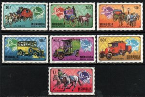 Mongolia Sc #824-830 MNH