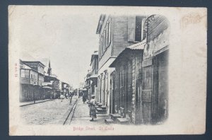 1912 Dominica RPPC Postcard Cover To Cornwall England Bridge Street St Lucia