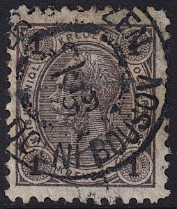 Austria - 1890 - Scott #51 - used - UNTER-BAUTZEN pmk Czech Republic