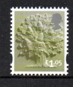 Great Britain  England Sc  32 2016  £1.05 Oak Tree stamp mint NH