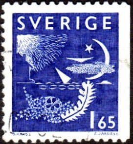 Sweden 1376 - Used - 1.65k Day and Night (1981)