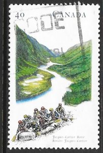 Canada 1324: 40c Jacques-Cartier River, used, VF