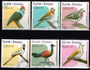 Guinea Bissau, Sc.#811-816 used Birds