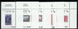 NEW ZEALAND Sc#2008-2012 Complete Mint Never Hinged Set