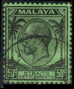 Straits Settlements  #230  Used CV $1.40