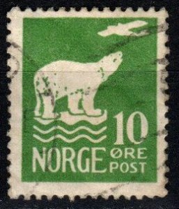 Norway #107 F-VF Used CV $32.50 (X2147)