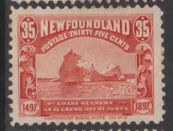 Canada Province - Newfoundland Scott #73 Stamp - Mint & Used Set