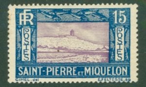 ST PIERRE & MIQUELON 141 MH BIN $1.60