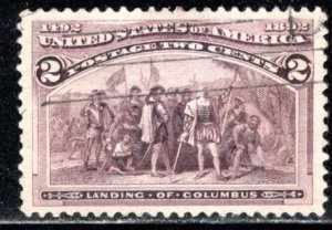 United States Scott # 231, used