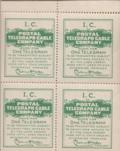 US Sc 15TO16 MNH. 1914 1c Telegram, scarce Intact Booklet of 10 Panes of 4, XF