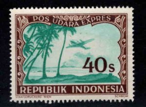 Indonesia Scott  CE1 MH* semi-postal stamp