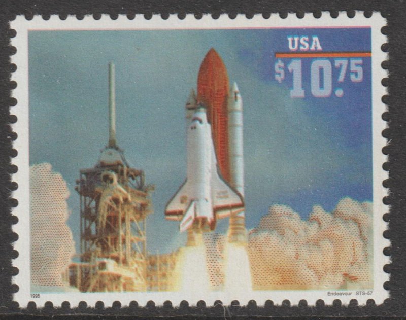 U.S.  Scott# 2544A 1995 Space Shuttle XF MNH