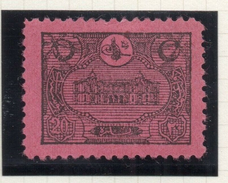 Turkey 1913-14 Early Issue Fine Mint Hinged 20p. NW-12160