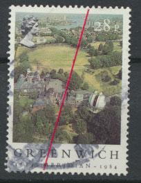 Great Britain SG 1256 - Used - Greenwich Meridian