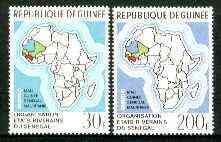 GUINEA - 1970 - River Riparian States - Perf 2v Set - Mint Never Hinged