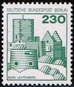 Germany 1979,Sc.#9N403 MNH, Lichtenberg Castle with number 035 on the back