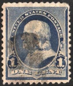 SC#219 1¢ Franklin (1890) Used