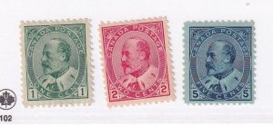 CANADA # 89-91 VF-MNH KEV11 ISSUES  CAT VALUE $1785 STARTS AT A FAIR 20%